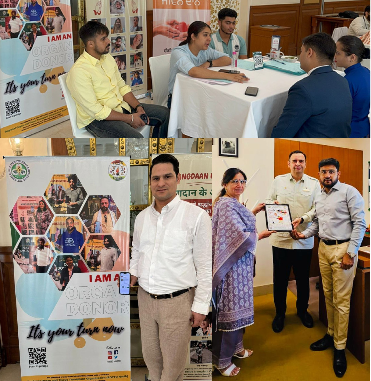 Life-Saving Duo: ROTTO (North) and Sukh Foundation Launch Organ and Blood Donation Drive at Oberoi Sukh Villas